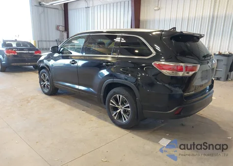 2016 Toyota Highlander Xle V6 z USA, uszkodzony, nr VIN 5TDJKRFH4GS503232